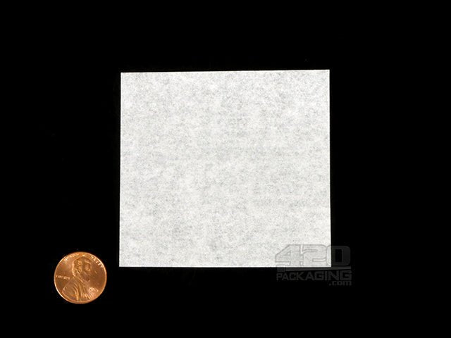 Bleached White 3x3 Inch Pre-Cut Parchment Paper 1000/Box - 2