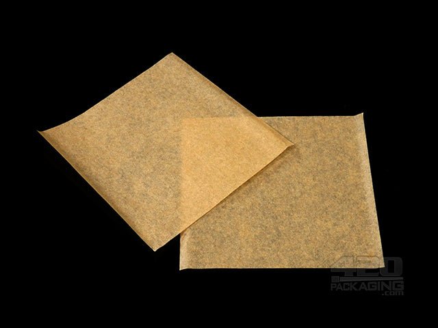 Natural Brown 4x4 Inch Pre-Cut Parchment Paper 1000-Box - 1