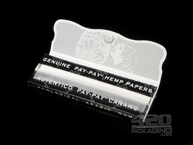 Pay Pay Negro 1 1-4 Size Hemp Rolling Papers 25/Box - 3