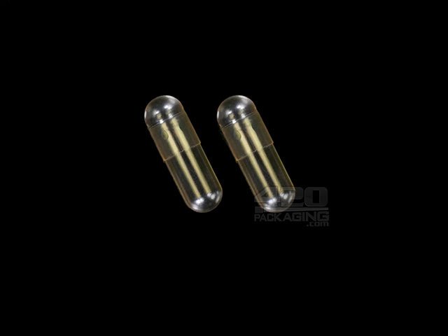 Clear Empty Vegetarian Pill Capsules "1" Size 1000/Box - 2