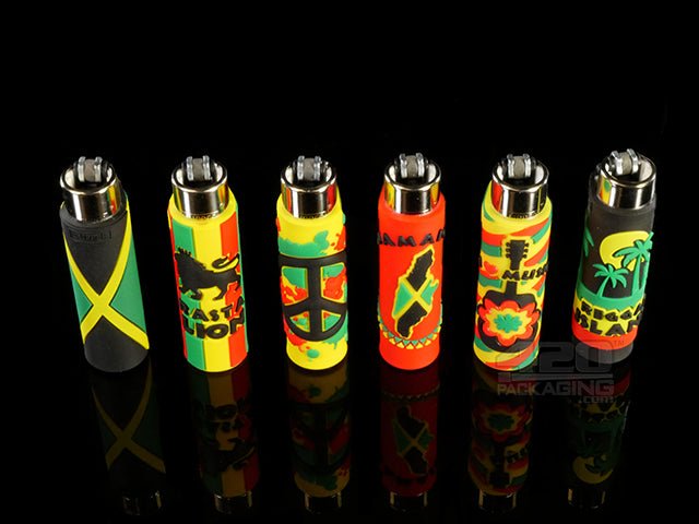 Jamaica Design Clipper Lighter With Silicone POP Cover 24/Box - 1