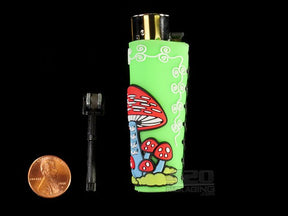 Mix Go Design Clipper Lighter With Silicone POP Cover 30/Box - 2