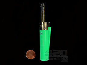 Primary Color Electronic Mini Tube Clipper Lighters 24/Box - 3