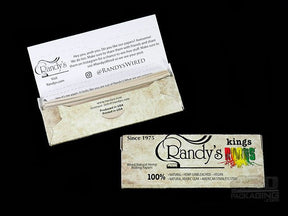 Randy's Natural Organic Hemp King Size Rolling Papers 25/Box - 3