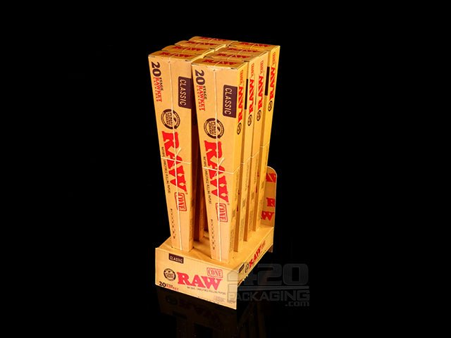 RAW 20 Stage Rawket Cones Variety Pack 8/Box - 1