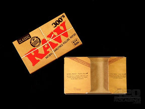 RAW 1 1-4 Size 300's Classic Rolling Papers 20/Box - 3