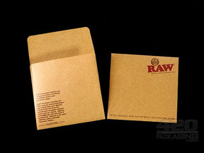 RAW 3x3 Inch Parchment Paper Pouch 20/Box - 3