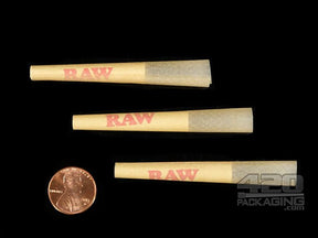 RAW 70mm Pre Rolled Cones 12 Pack Display Case (20 Cones Per Pack) - 4