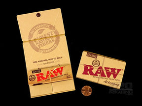 RAW 1 1-4 Size Artesano Classic Rolling Papers With Tips 15/Box - 3