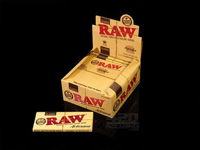 RAW King Size Slim Artesano Classic Rolling Papers With Tips 15/Box - 1