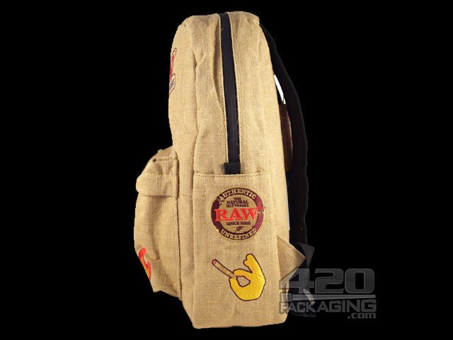RAW Smokers Smell Proof Patch Backpack - 3