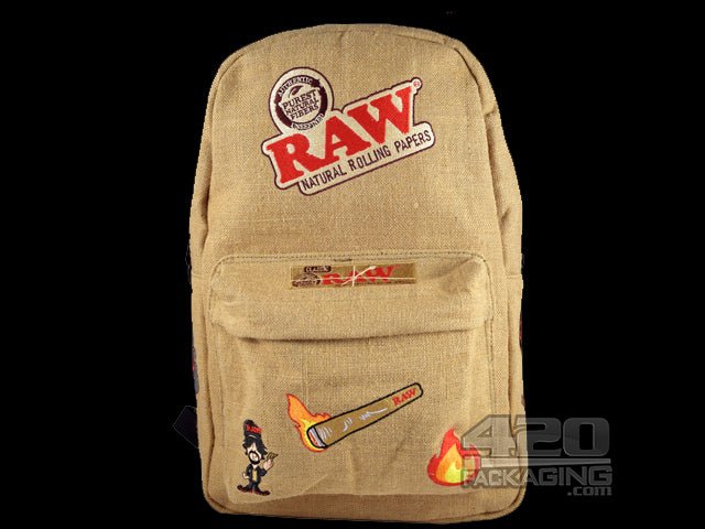 RAW Smokers Smell Proof Patch Backpack - 1