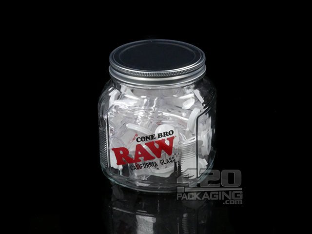 RAW Cone Bro Glass Tips 30-Jar - 1