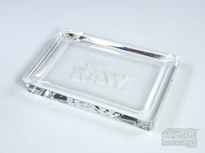 RAW Crystal Glass Rolling Tray - 2