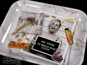 RAW Jada Stevens Large Metal Rolling Tray - 3