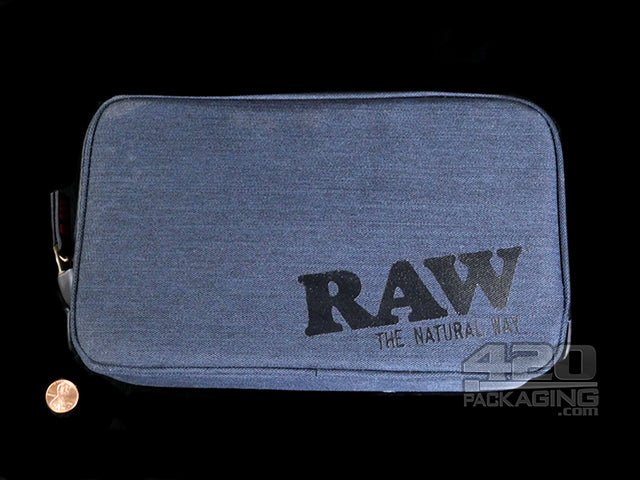 RAW Black Tonal Quarter Pounder Smell Proof Bag - 2