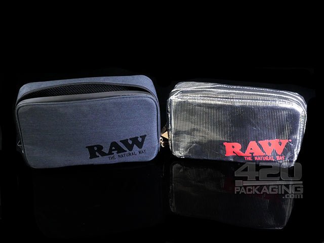 RAW Black Tonal Quarter Pounder Smell Proof Bag - 4