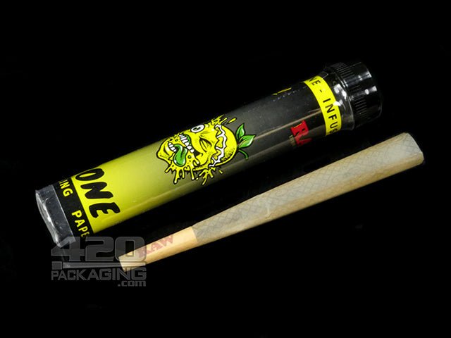 RAW Lemon Tree Terpene Infused King Size Pre Rolled Cones 12/Box - 3