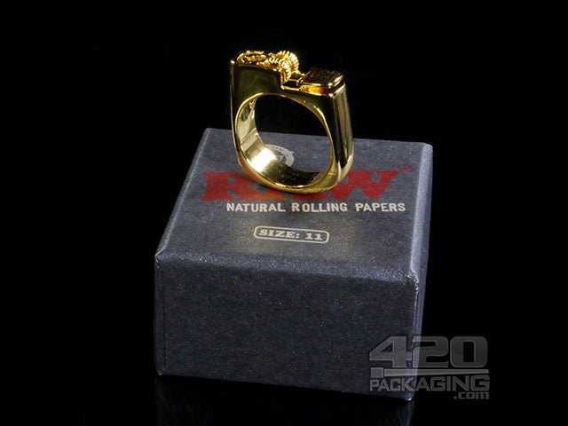 RAW Gold Lighter Ring 8 - 2