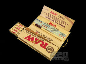 RAW Masterpiece 1 1-4 Size Classic Rolling Papers With Tips 24/Box - 2