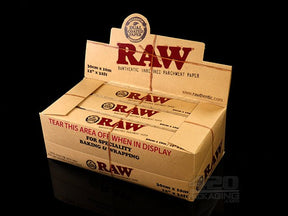 RAW 12 Inch Wide Parchment Paper Rolls 6/Box - 1