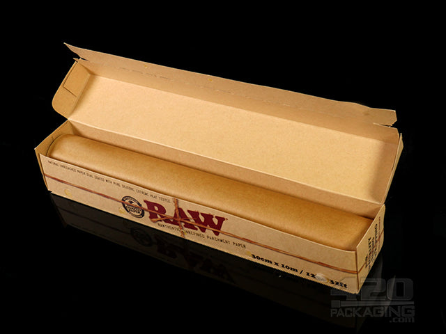 RAW 12 Inch Wide Parchment Paper Rolls 6/Box - 3
