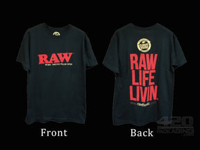RAW Mens Red Logo T-Shirt Small - 2