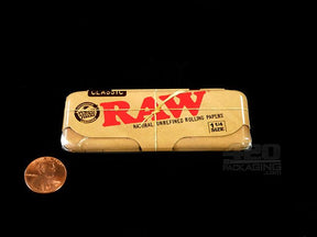 RAW Mini Tin For 1 1-4 Papers 10/Box - 2