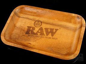 RAW Small Wood Rolling Tray 1/Box - 3