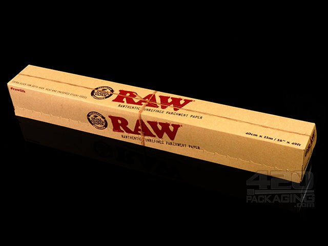 RAW Natural 16 Inch Wide Parchment Paper Roll