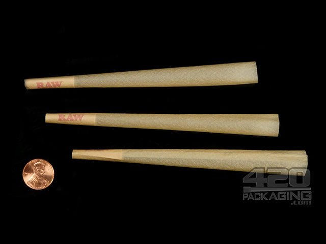 RAW Peacemaker 140mm Pre Rolled Paper Cones 486/Box - 3