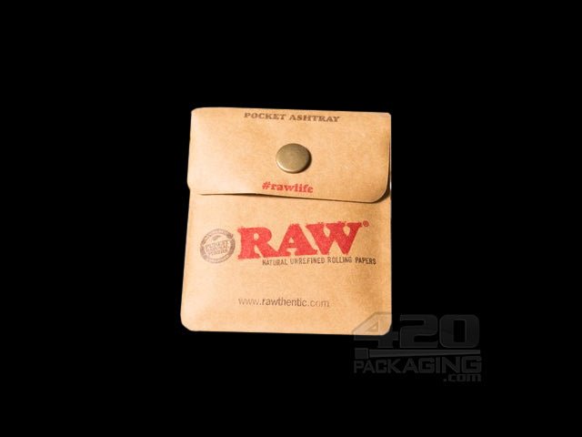 RAW Pocket Ash Tray 10/Box - 1