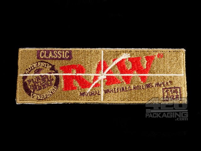 RAW Iron On Smokers Patch Collection 7/Box - 8