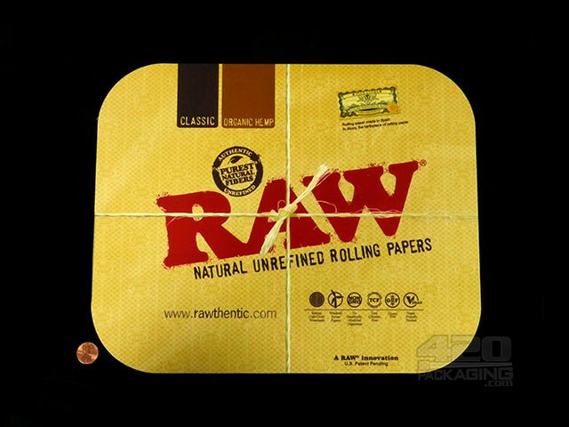 RAW Logo Mini Magnetic Rolling Tray Cover 1/Box - 2