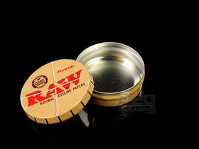 RAW Mini Round Pop Up Tin 10/Box - 3