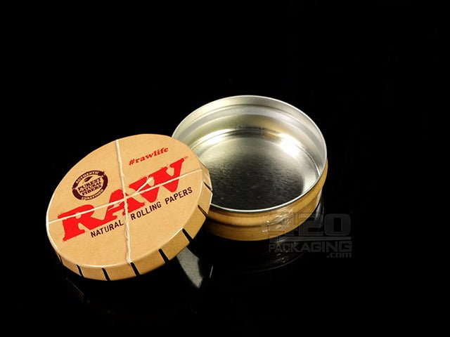 RAW Mini Round Pop Up Tin 10/Box - 3