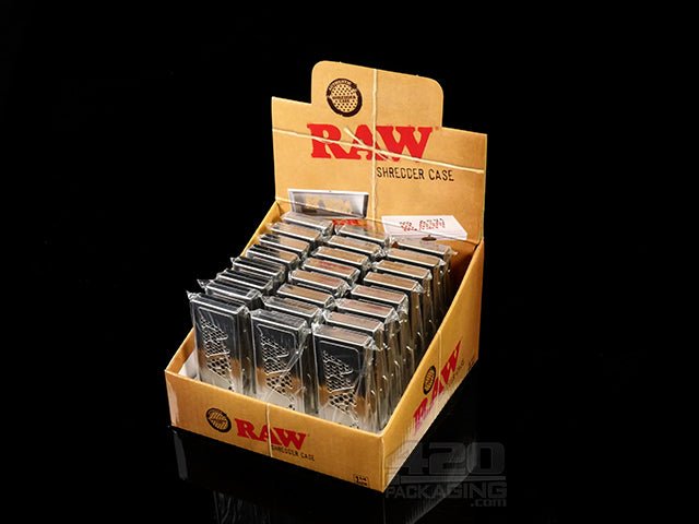RAW 1 1-4 Size Metal Shredder Case 24/Box - 1