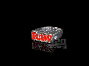 RAW Silver Smoker Ring 8 - 3