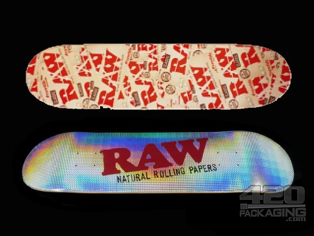 RAW Holographic Skateboard Deck - 2
