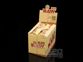 RAW Rolling Paper Slim Herbal Pre Rolled Tips 20/Box - 1