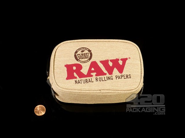 RAW Half Ounce Smell Proof Smokers Pouch - 2