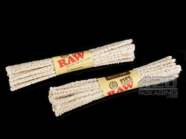 RAW Hemp Bristle Pipe Cleaners 48/Box - 3