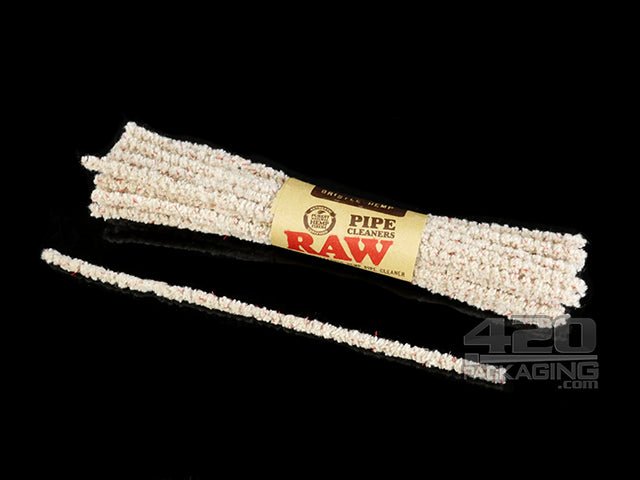 RAW Hemp Bristle Pipe Cleaners 48/Box - 1
