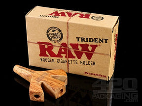 Raw Trident Triple Barrel Cone Holder - 1