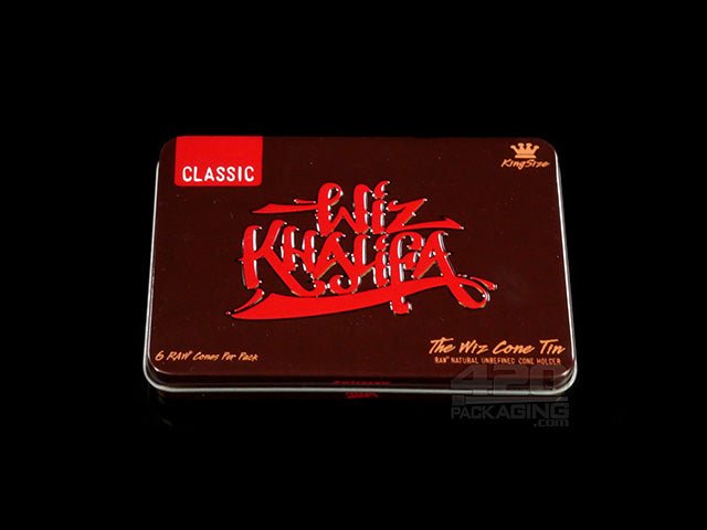 RAW Wiz Khalifa 109mm Pre Rolled Cones Tin - 2