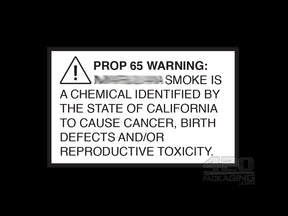 California Regulation Prop. 65 Warning Labels 1000/Roll - 1