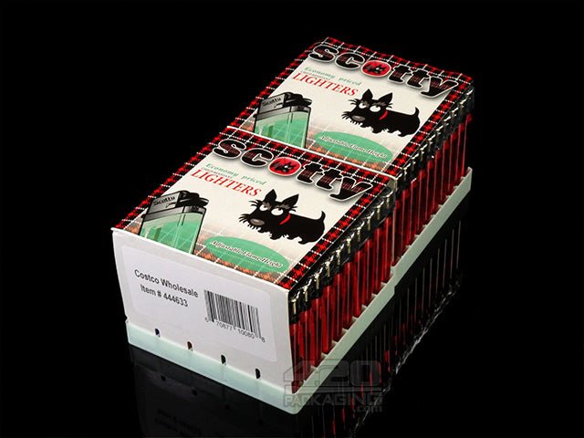 Scotty Translucent Economy Lighters 100/Box - 1