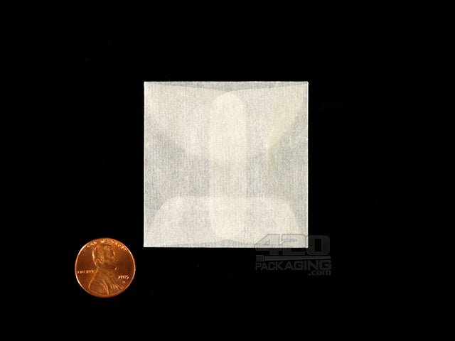 Semi Clear Glassine 2x2 Inch Concentrate Oil Envelopes 1000/Box - 2