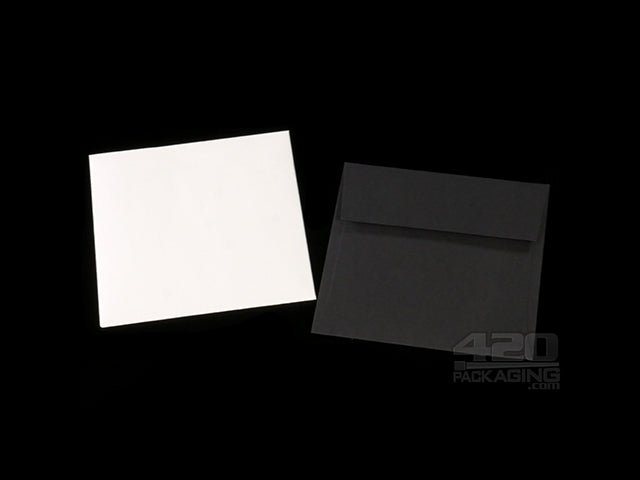 3.25 x 3.25 Inch Concentrate Oil Envelopes 500/Box Black - 1