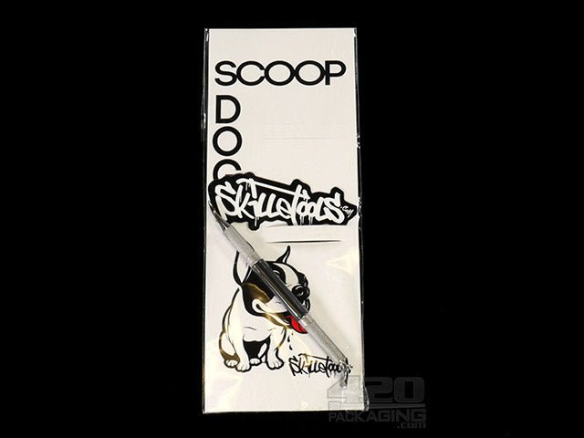 Skilletools "Scoop Dog" Silver Scoop Dabber Tool - 1